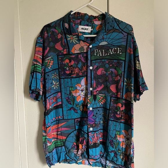 Rare Palace Muchas Glassias Blue Shirt - Picture 3 of 7